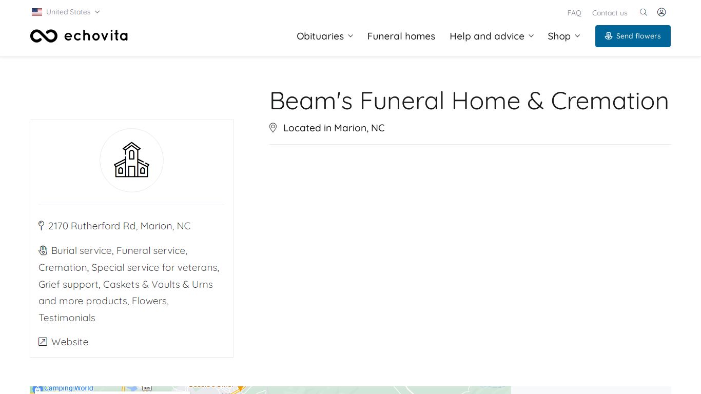 Beam's Funeral Home & Cremation Obituaries - Echovita